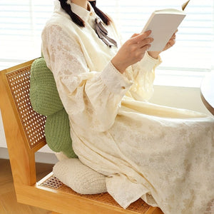 Planet Gates 1pc Home Decorative Cushion, Breathable Flower Seat Cushion, Table Chair Cushion Floor Pillow For Sofa Couch Bed Office