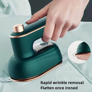 Planet Gates 1pc Ironing Machine Electric Iron, Available In 2 Colors, With A Built-in 50ml Water Tank, A 180° Foldable Mini Iron, Fast Heating, Quick Wrinkle Removal, Perfect For Home And Travel, Essential