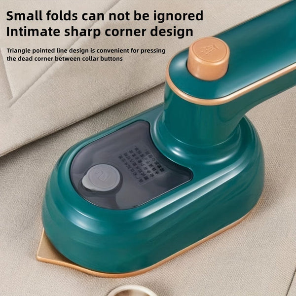 Planet Gates 1pc Ironing Machine Electric Iron, Available In 2 Colors, With A Built-in 50ml Water Tank, A 180° Foldable Mini Iron, Fast Heating, Quick Wrinkle Removal, Perfect For Home And Travel, Essential