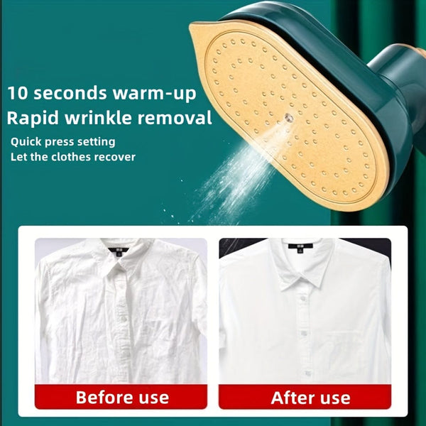 Planet Gates 1pc Ironing Machine Electric Iron, Available In 2 Colors, With A Built-in 50ml Water Tank, A 180° Foldable Mini Iron, Fast Heating, Quick Wrinkle Removal, Perfect For Home And Travel, Essential