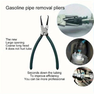Planet Gates 1pc Joint Clamping Pliers, Fuel Filters Hose Pipe Buckle Removal Caliper Carbon Steel Fits For Car Auto Vehicle Tools High Quality