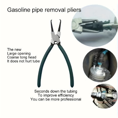 Planet Gates 1pc Joint Clamping Pliers, Fuel Filters Hose Pipe Buckle Removal Caliper Carbon Steel Fits For Car Auto Vehicle Tools High Quality