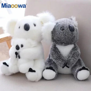 Planet Gates 1pc Kawaii Simulation Australia Koala Plush Toy Stuffed Animal Doll Mom Baby Kids Infant Girls Toys Birthday Gift Home Decor