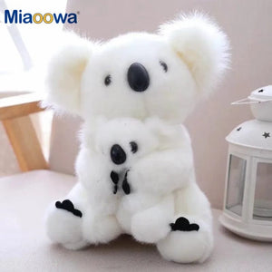Planet Gates 1pc Kawaii Simulation Australia Koala Plush Toy Stuffed Animal Doll Mom Baby Kids Infant Girls Toys Birthday Gift Home Decor