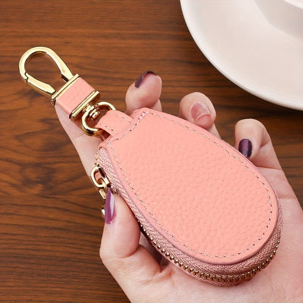 Planet Gates 1pc Key Bag Women's Portable Cute Multifunctional Mini Car Key Bag Men's Zipper Home Car Key Chain