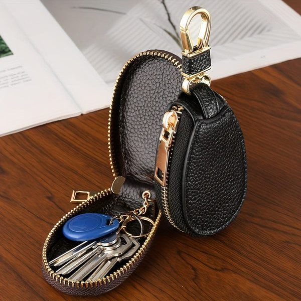 Planet Gates 1pc Key Bag Women's Portable Cute Multifunctional Mini Car Key Bag Men's Zipper Home Car Key Chain