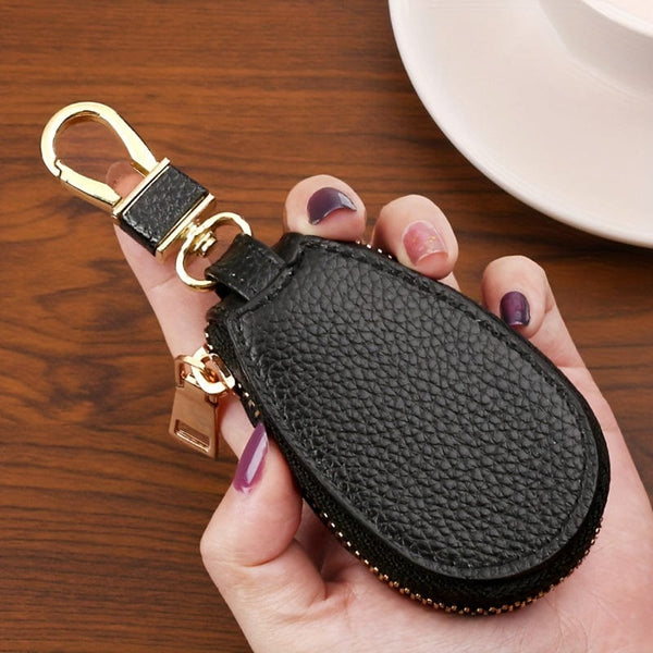 Planet Gates 1pc Key Bag Women's Portable Cute Multifunctional Mini Car Key Bag Men's Zipper Home Car Key Chain