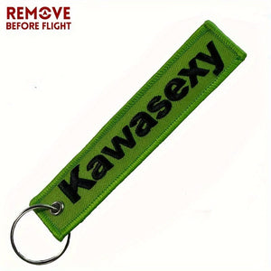 Planet Gates 1pc Keychains Key Tag For Kawasaki Motorcycle, Car, Scooter, ATV, UTV - 1pc