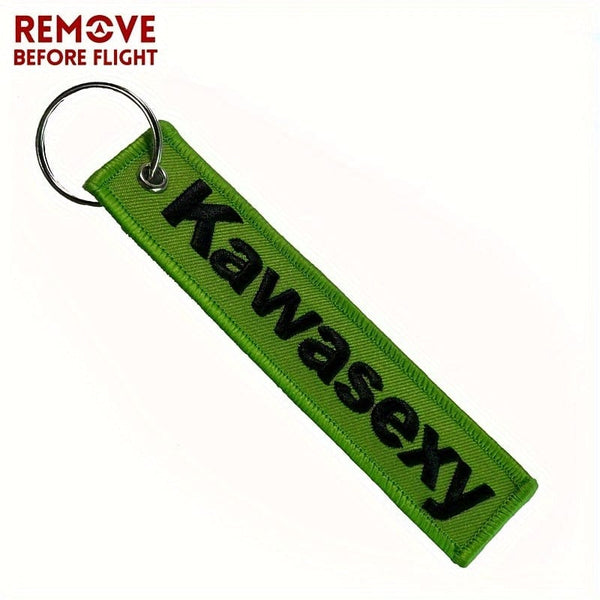 Planet Gates 1pc Keychains Key Tag For Kawasaki Motorcycle, Car, Scooter, ATV, UTV - 1pc