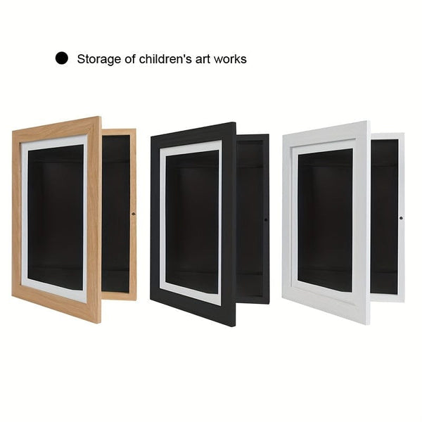 Planet Gates 1pc Kids Artwork Frames, Kids Art Display Photo Frame, Front Opening Photo Frames For Kids Art Projects, School Work, Home And Office