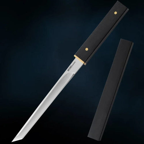 Planet Gates 1pc-knife A 2024Forged Boning Meat Cleaver Knife Stainless Steel Mongolian Kitchen Hand Meat Fruit Knife Roasted Lamb Steak Knife with Cover