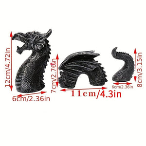 Planet Gates 1pc, Large Dragon Gothic Garden Decor Statue Garden Sculptures Gothic Indoor Outdoor Decor Statue