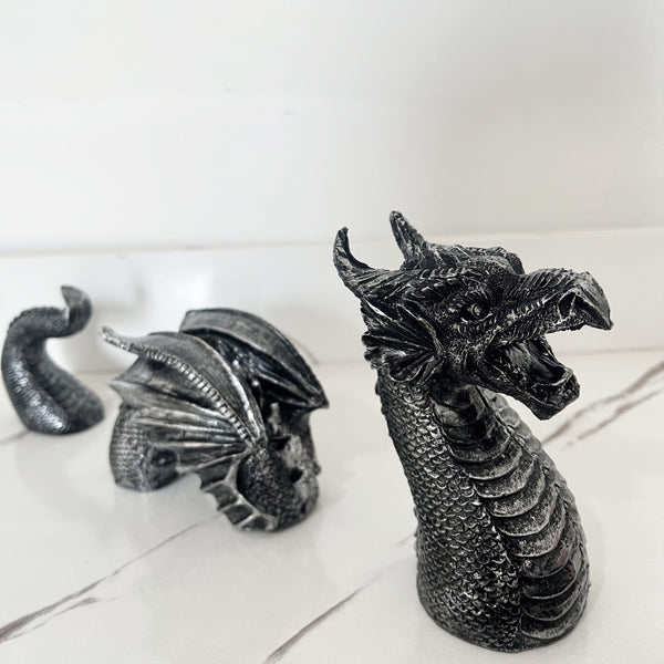 Planet Gates 1pc, Large Dragon Gothic Garden Decor Statue Garden Sculptures Gothic Indoor Outdoor Decor Statue