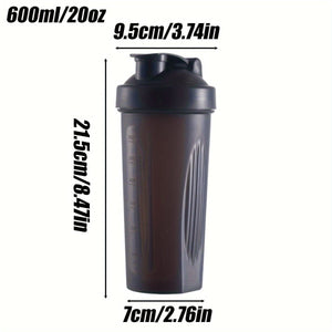 Planet Gates 1pc, Large Sports Shake Cup, With Metal Stirring Ball, For Protein Powder Shake Drink Mixing, Sports Water Bottle, Suitable For Gym, School Playground Work And Others, The Best Companion For Sports People, 600ml/20oz