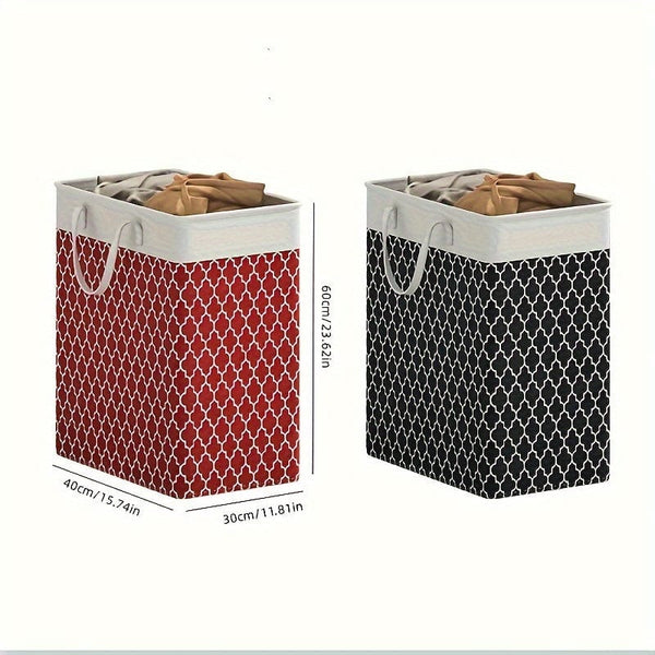 Planet Gates 1pc Laundry Storage Basket, Laundry Hamper Box With Handles, Bathroom Laundry Storage Container, Household Storage Organizer For Laundry Room, Bedroom, Bathroom, Home, Dorm