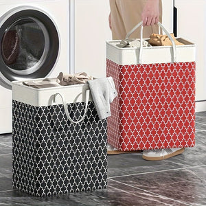 Planet Gates 1pc Laundry Storage Basket, Laundry Hamper Box With Handles, Bathroom Laundry Storage Container, Household Storage Organizer For Laundry Room, Bedroom, Bathroom, Home, Dorm