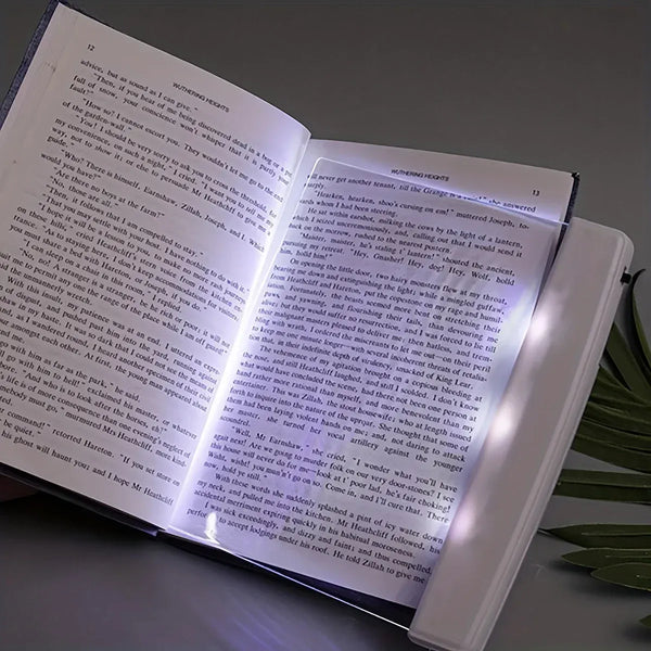 Planet Gates 1pc LED Flat Panel Night Vision Reading Light, Eye Protection Reading Light Student Night Reading Light
