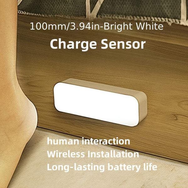 Planet Gates 1pc LED light, wireless magnetic USB rechargeable kitchen night light, battery powered operating light for interior and interior lighting