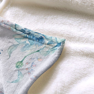 Planet Gates 1pc Lightweight Flannel Blanket Granddaughter Gives Grandmother Gift Blanket Super Soft Cover Blanket Christmas Gift Blanket