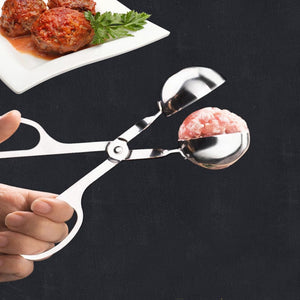 Planet Gates 1pc, Meat Baller, Stainless Steel Meatball Maker, Meat Baller Tongs, Cake Pop, Ice Tongs, Cookie Dough Scoop, Kitchen Gadgets, Kitchen Stuff, Kitchen Accessories, Home Kitchen Items