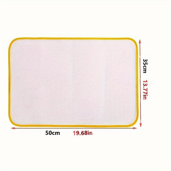 Planet Gates 1pc Mesh Ironing Board Cover, High Temperature Resistant Garment Cloth Heat Insulation Ironing Mesh, Household Mesh Cloth, Ironing Pad Ironing Net, Heat Insulation Garment Pad, Color Random