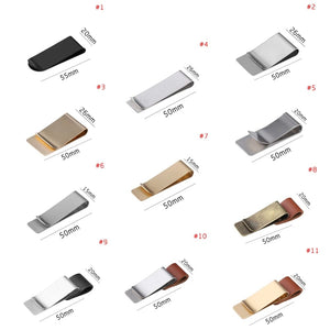 Planet Gates 1Pc Metal Leather Pen Holder Brass Stainless Steel Pencil Clip Vintage Dairy Notebook Pen Holder Spiral Loose Leaf Memo Clip