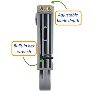 Planet Gates 1PC Mini Pocket Portable Wire Stripper Knife Crimper Pliers Crimping Tool Cable Stripping Wire Cutter Crimpatrice Tool Parts