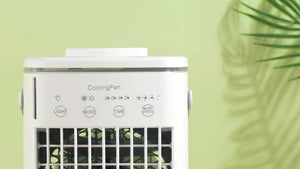 Planet Gates 1pc Mini Portable Air Conditioner With 4-Speed Cooling Fan And Humidifier - Perfect For Home And Office Use