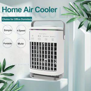 Planet Gates 1pc Mini Portable Air Conditioner With 4-Speed Cooling Fan And Humidifier - Perfect For Home And Office Use