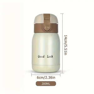 Planet Gates 1pc, Mini Vacuum Flask, Insulated Water Bottles, Travel Thermal Cups, For Hot And Cold Beverages, Summer Winter Drinkware, Gifts