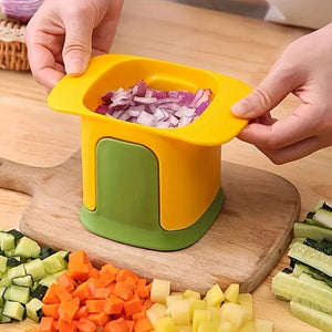 Planet Gates 1pc New Compression Chopper, Home Daily Cutter, Kitchen Artifact, Multifunctional Vegetable Cutter, Kitchen Gadget, Kitchen Item