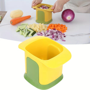 Planet Gates 1pc New Compression Chopper, Home Daily Cutter, Kitchen Artifact, Multifunctional Vegetable Cutter, Kitchen Gadget, Kitchen Item