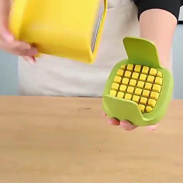 Planet Gates 1pc New Compression Chopper, Home Daily Cutter, Kitchen Artifact, Multifunctional Vegetable Cutter, Kitchen Gadget, Kitchen Item