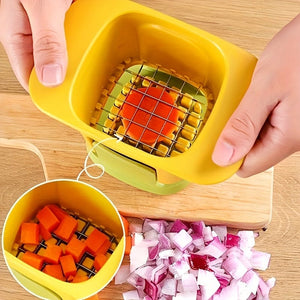 Planet Gates 1pc New Compression Chopper, Home Daily Cutter, Kitchen Artifact, Multifunctional Vegetable Cutter, Kitchen Gadget, Kitchen Item