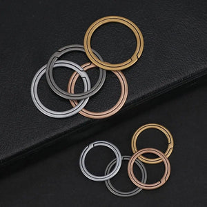 Planet Gates 1Pc New Titanium Key Ring Super Lightweight Keychains Buckle Pendant Man Car Keychain Male Creativity Gift Outdoor Tool