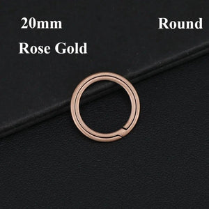 Planet Gates 1Pc New Titanium Key Ring Super Lightweight Keychains Buckle Pendant Man Car Keychain Male Creativity Gift Outdoor Tool