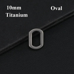 Planet Gates 1Pc New Titanium Key Ring Super Lightweight Keychains Buckle Pendant Man Car Keychain Male Creativity Gift Outdoor Tool