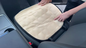 Planet Gates 1pc New Winter Short Plush Car Cushion Free Bundle Warm Thickened Single Piece Office Cushion Universal Car Front Row Small Square Cushion