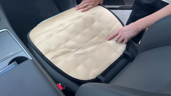 Planet Gates 1pc New Winter Short Plush Car Cushion Free Bundle Warm Thickened Single Piece Office Cushion Universal Car Front Row Small Square Cushion