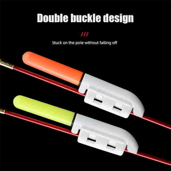 Planet Gates 1PC Night Fishing Electronic Rod LED Light Stick Luminous Glow Waterproof Rock Fishing Float Tackle Accessories CR425 Battery