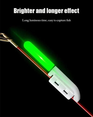 Planet Gates 1PC Night Fishing Electronic Rod LED Light Stick Luminous Glow Waterproof Rock Fishing Float Tackle Accessories CR425 Battery