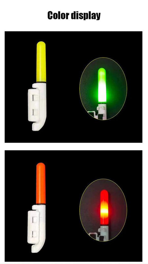 Planet Gates 1PC Night Fishing Electronic Rod LED Light Stick Luminous Glow Waterproof Rock Fishing Float Tackle Accessories CR425 Battery