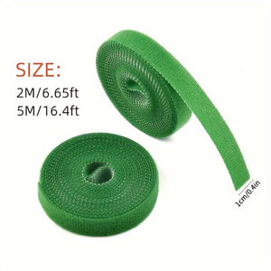 Planet Gates 1pc Nylon Plant Bandage Tie, Reusable Plant Ties Garden Tape, Plants Tie Strap, Tomato Plant Wrap Support 6.65FT/16.4FT