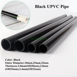 Planet Gates 1PC OD 20/25/32mm UPVC Aquarium Fish Tank Pipe Home Garden DIY Shelf Tube Irrigation Watering Fittings 49~50cm Long
