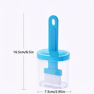 Planet Gates 1pc Oil Brush With Bottle Household High Temperature Resistant Kitchen Pancake Brush Oil Brush Honey Bottle Seasoning Bottle Barbecue Brush Oil Bottle