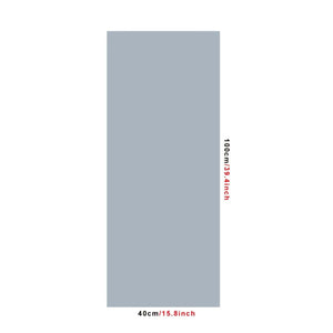 Planet Gates 1pc One Way Mirror Window Film - Daytime Privacy, Anti-UV Heat Control, Static Cling Vinyl For Home And Office - Silvery