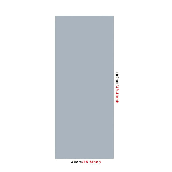 Planet Gates 1pc One Way Mirror Window Film - Daytime Privacy, Anti-UV Heat Control, Static Cling Vinyl For Home And Office - Silvery