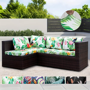 Planet Gates 1pc Outdoor Printed Animal Leaves Floral Boho Style Coconut Printed Sofa Cover Couch Cover Furniture Protective Cover Home Decor Sofa Protector