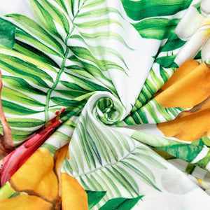 Planet Gates 1pc Outdoor Printed Animal Leaves Floral Boho Style Coconut Printed Sofa Cover Couch Cover Furniture Protective Cover Home Decor Sofa Protector