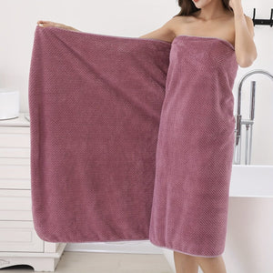 Planet Gates 1pc Oversized Super Soft Bath Towel, Absorbent Quick-drying Women's Shower Towel, Cute Comfortable Household Towel, Bathroom Supplies, Home Supplies, 90*180cm